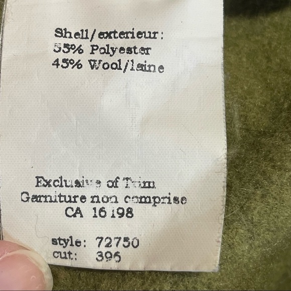 Tsunami Wool Blend Jacket size Medium - Picture 5 of 9